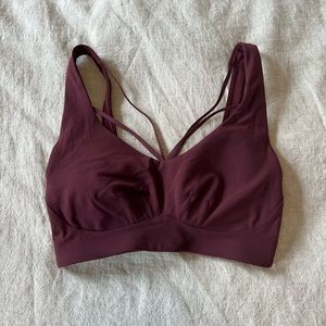LIKE NEW Lululemon Strappy Nulu Yoga Bra, Size 4 (Small)